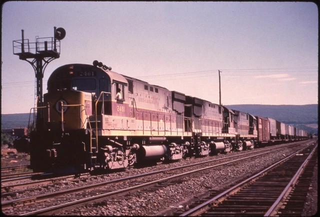EL Erie Lackawanna 2461 duplicate slide