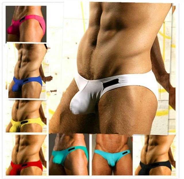 thumbnail image 2 of MCT Men's Rio Push-Up Slip – Red Pouch Bulge Briefs, Swell Design, S-XL 2 of 4