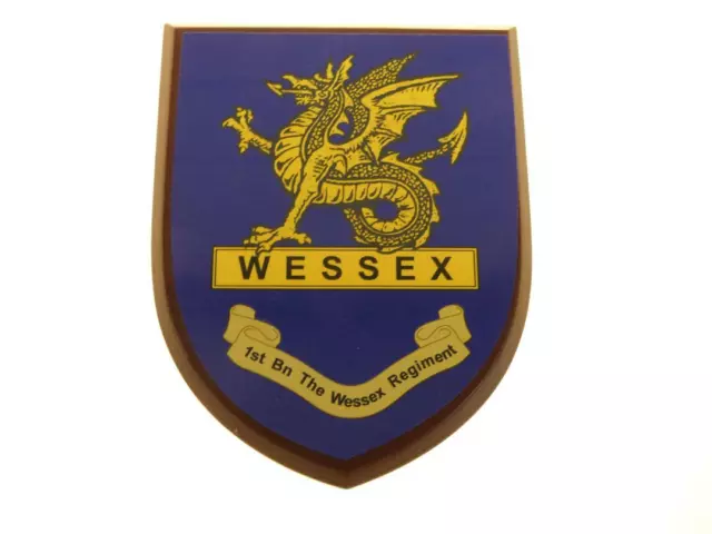2Nd Bn The Wessex Regiment Classic Hand Made In Uk Regimental Wall Plaque  £21.99 - Picclick Uk
