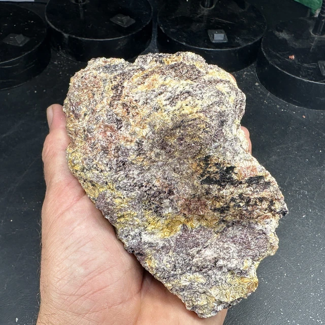 Starburst Pyrophyllite Crystal Cluster | Graves Mountain Georgia