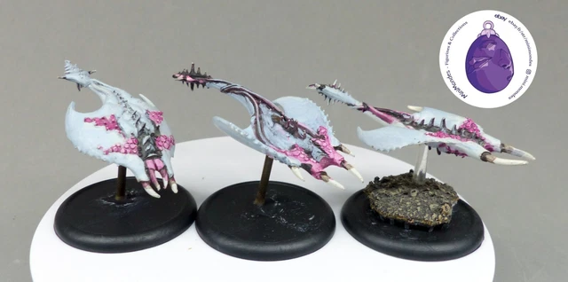 Planche De Stickers Tzeentch Chaos - Warhammer Old World - Années 90 (occasion)