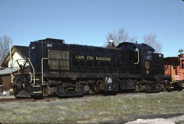 CAPE COD RAILROAD Alco RS1 Kodachrome original Kodak Slide EUR 2,76 ...