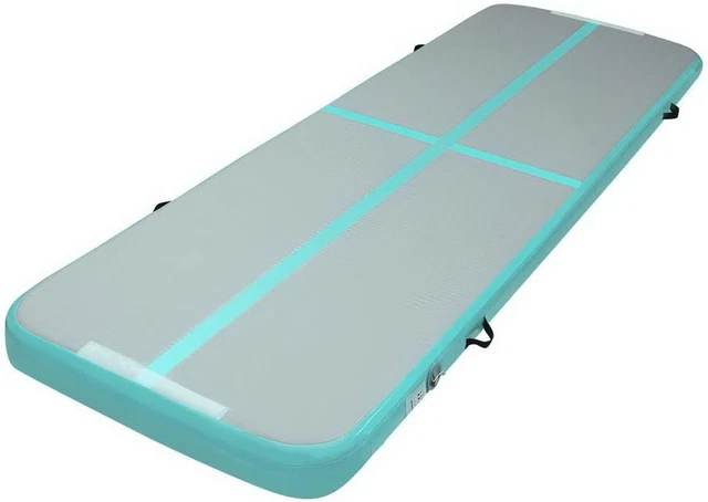 3X1M AIR TRACK Gymnastics Tumbling Mat Exercise Cheerleading Inflatable ...