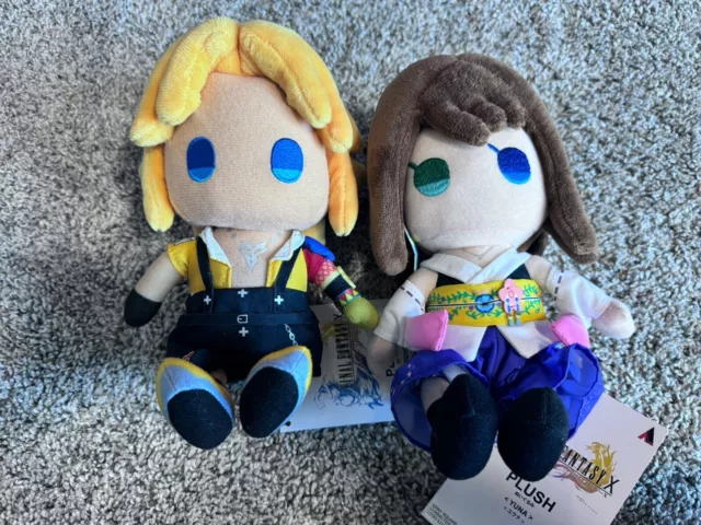 Official Square Enix Final Fantasy X - Yuna and Tidus plush