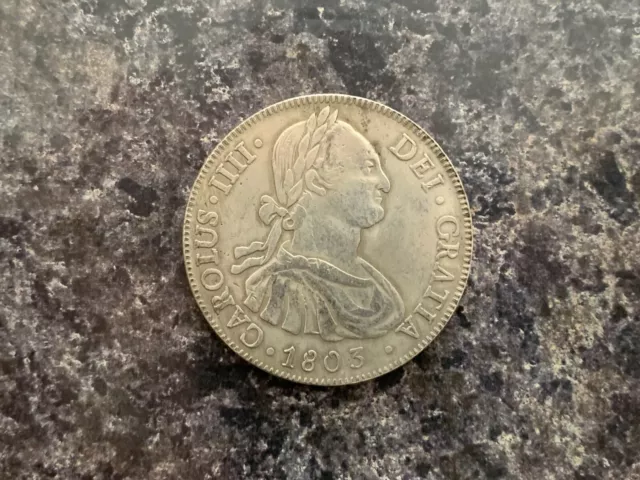 1803 Bolivia 8 Reales P.P