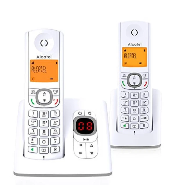 (TG. Silver) Alcatel F530 Voice DUO Telefoni domestici - NUOVO