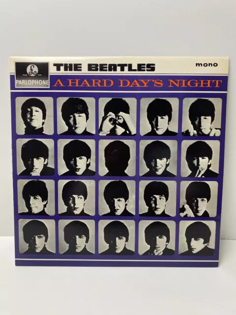 The Beatles A Hard Day's Night 12" Vinyl LP Album Mono PMC1230 3N/3N (EX/NM)