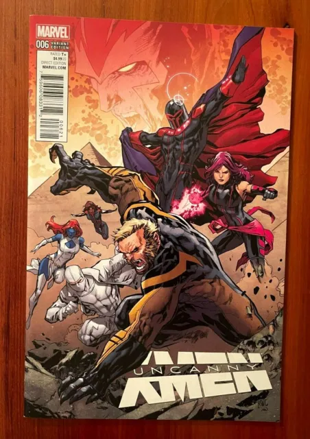 Uncanny X-Men #6 Ken Lashley Variant Marvel 2016 NM