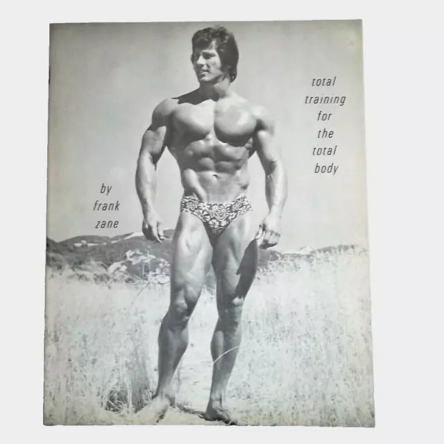 Frank Zane Total Training For The Total Body Muscle Booklet Vintage