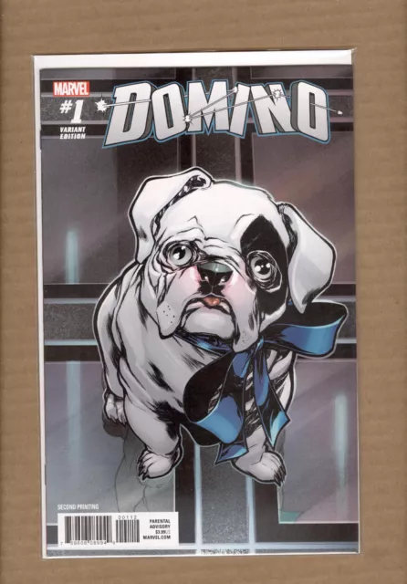 Domino #1 Baldeon 2ND PRINT Variant MARVEL COMICS 2018  NM