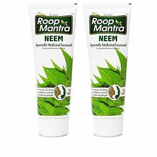 Jabón facial Roop Mantra Neem, 115 ml (paquete de 2) Reino Unido