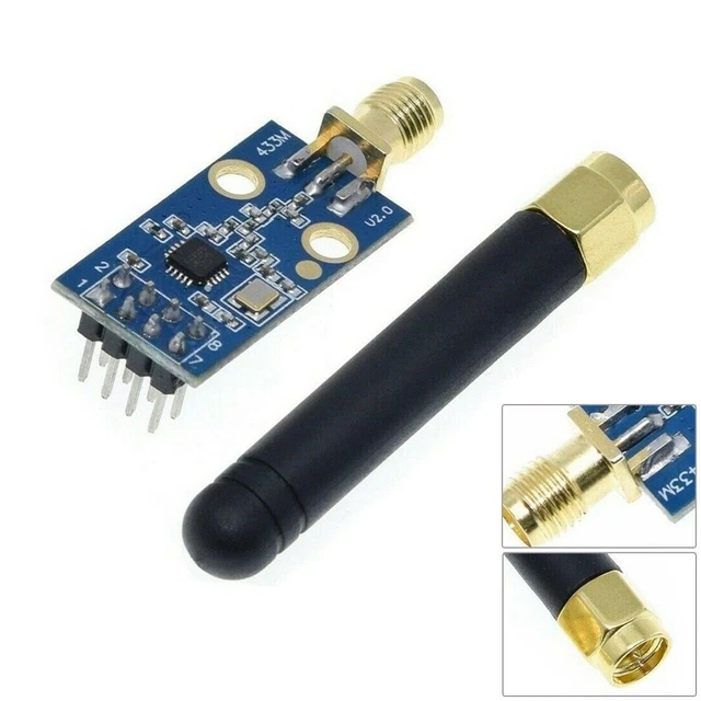 Funkmodul + SMA-Antenne 500kbps Max CC1100 CC1101 GFSK Unterstützung 2-FSK