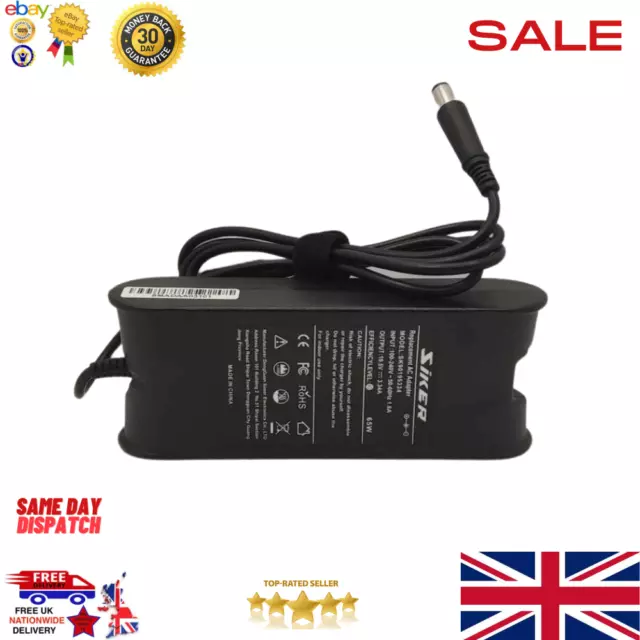 19.5 V 3.34A Laptop Charger AC Adapter for Dell Dell Inspiron 15 3 3531 15R 5 17