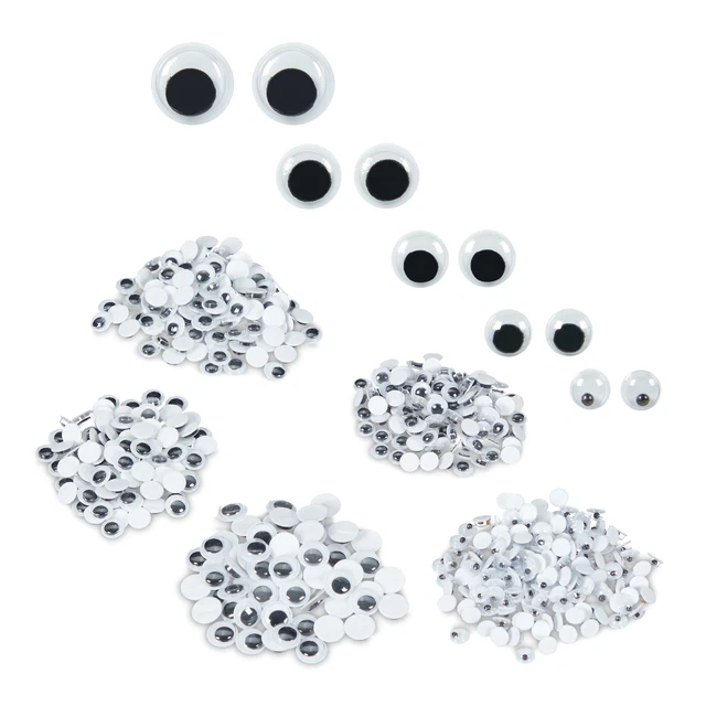 Occhi Adesivi Per Lavoretti - 1214 Pezzi Per Bambole E Pupazzi - Foto 8