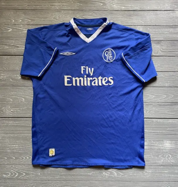 Chelsea 2003/2005 Replica Home Football Soccer Shirt Jersey Vintage Sz Xl