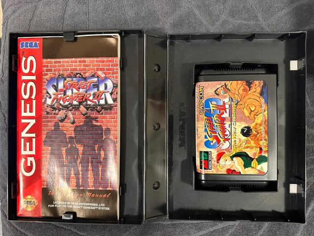 STREET FIGHTER 2 II SEGA MEGADRIVE EUR