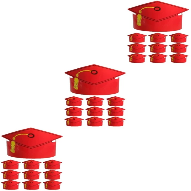 36 PCS HATS di laurea Studente CERIMONIONE DI GRADI DI GRADO SPETTA DI GRANDAZIO