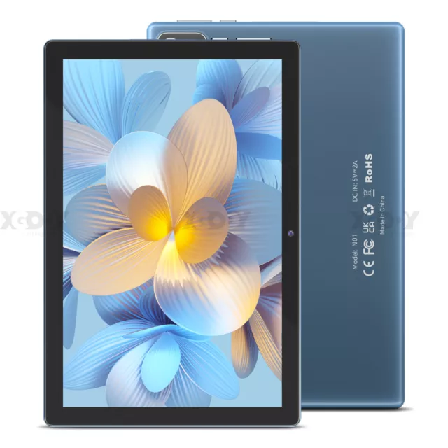 Tablet 10 Inch Wi-Fi 4-Core 4GB RAM 64GB ROM PC Andorid 11 Bluetooth 4.2 NEW pad