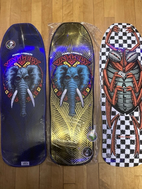 80's Powell Peralta Bug パウエル Powell Peralta Bug 2 Reissue Deck 9.85'' x29.6'' Blue