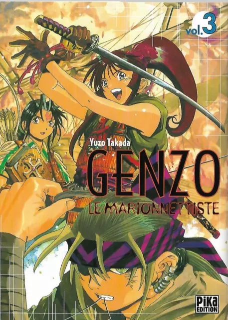 Genzo Le Marionnettiste Vol 3    Edition Pika