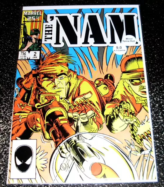 The Nam 2 (9.0) 1st Print 1987 Marvel Comics - One Time Shipping