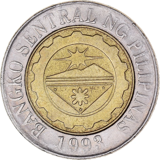[#1316862] Coin, Philippines, 10 Piso, 1993