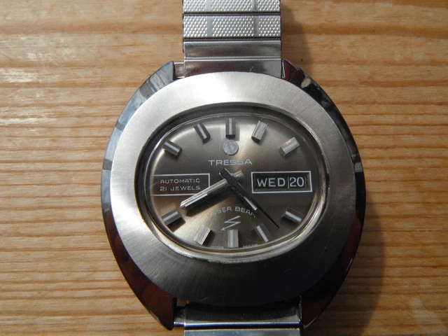 VINTAGE TRESSA LASER beam 21 jewel automatic watch