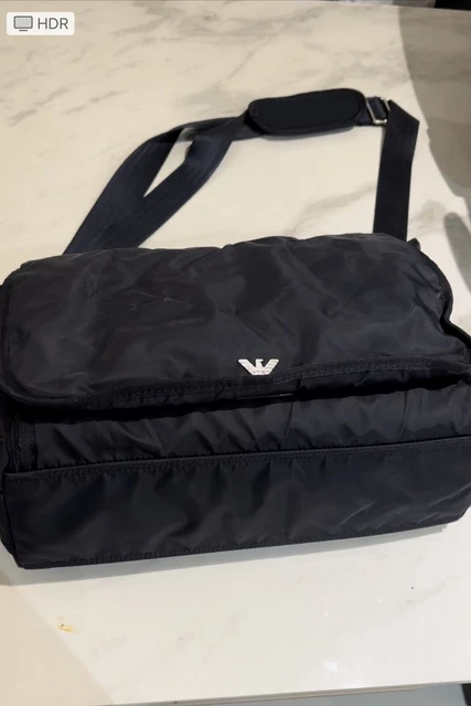 Armani baby changing bag