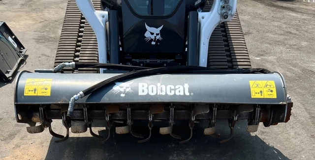 Bobcat Skid Steer Rotary Tiller Attachment 76" Wide Universal Frame OEM USA 2020