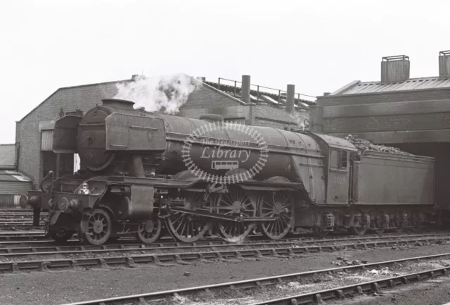 PHOTO BR British Railways Steam loco 60065 Knight of Thistle New England MPD1963