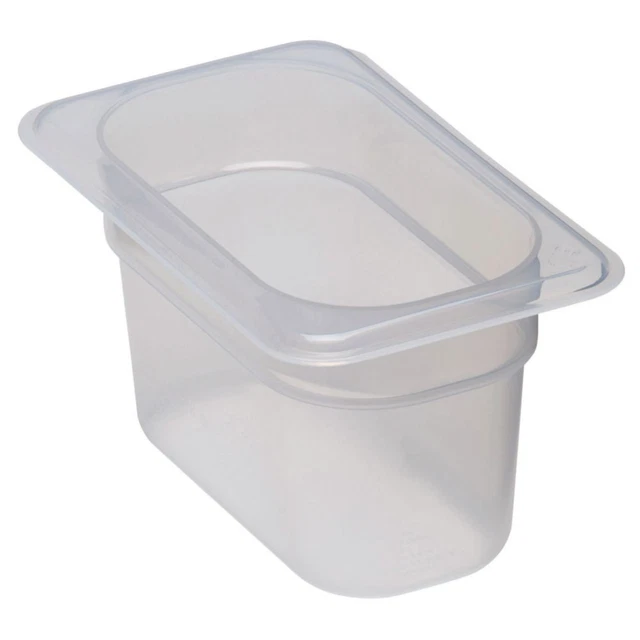 Cambro 94PP190 Translucent Ninth Size x 4" Deep Food Pan