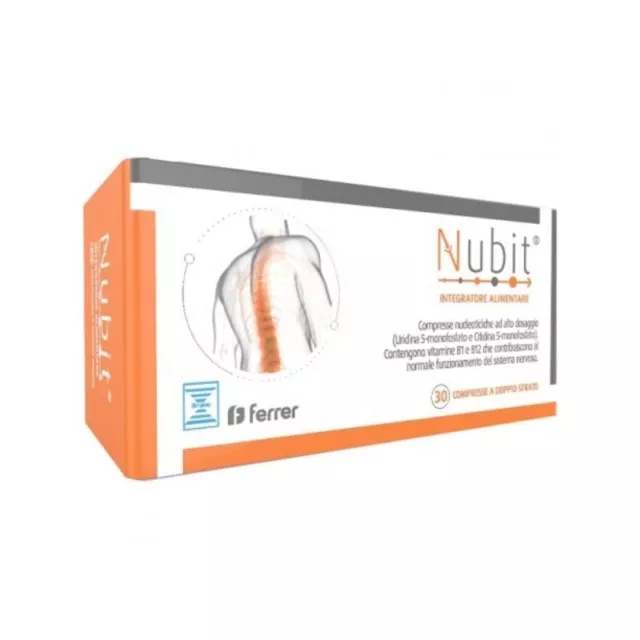 BRUNO FARMACEUTICI Nubit - Nervous System Health Supplement 30 Tablets