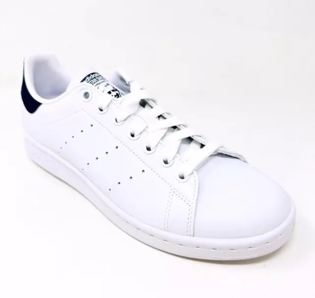 Adidas Originals Stan Smith White Navy Womens Primegreen Shoes Sneakers Q47224 2