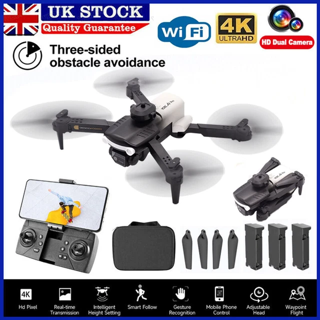 DRONE RC DRONES Pro 4K HD Dual Camera GPS WIFI FPV Quadcopter Brushless ...
