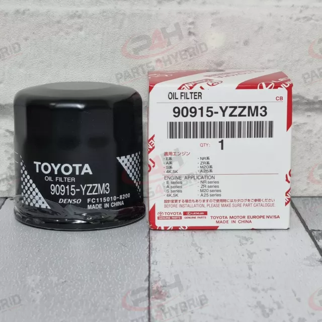 Genuine Toyota Engine Oil Filter Oem Part 90915-Yzzm3 Lexus Oil Filter