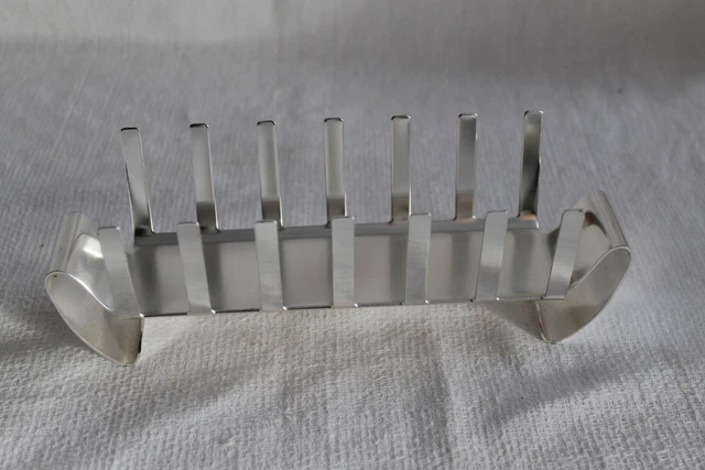 Luxvara Toastständer Edelstahl - Für 6 Scheiben Frühstücksbrot