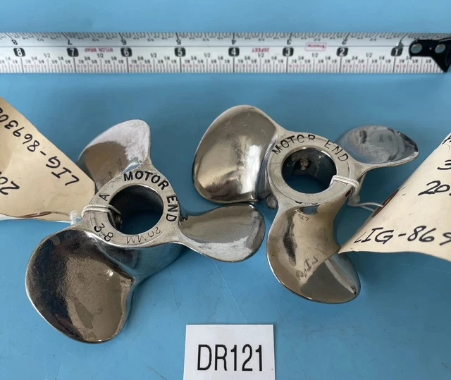 NEW NO BOX- Lightnin Mixer Propeller 3.8 Pitch 20mm Bore Agitator + Warranty🇺🇸