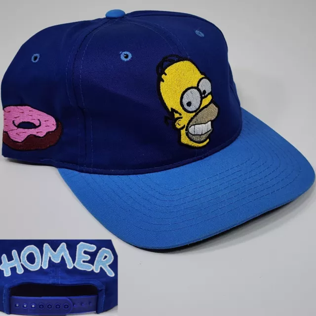 The Simpsons Blockhead Hat Vintage HOMER Snapback American Needle Matt Groening