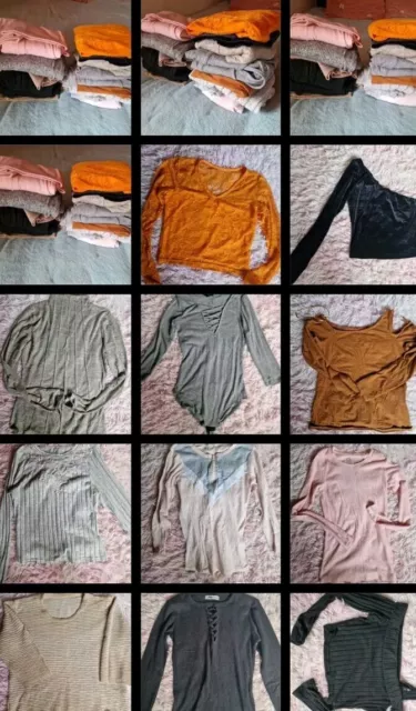 Kleidung Packet Damen  Blusen  Große S Xs 13 Stück  Top Große Auswahl Konvolut