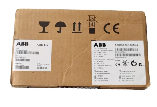 ABB ACS355-03E-05A6-4 Variateur