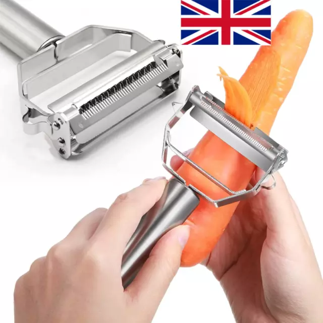 Stainless Steel Potato Peeler Vegetable Carrot Fruit Slicer Cutter Grater Tool..