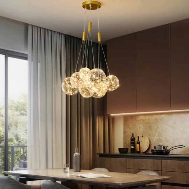 Kitchen Pendant Lights Glass Light Home LED Ceiling Lamp Bar Chandelier Lighting