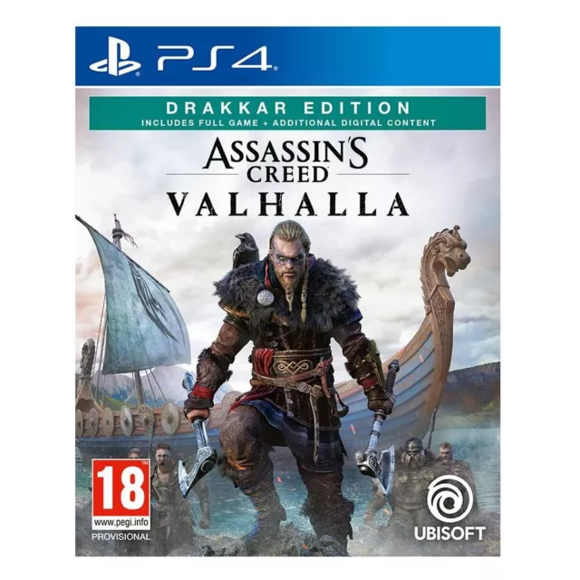 RARE' ASSASSINS CREED Valhalla Drakkar Edition'Complete' PS4
