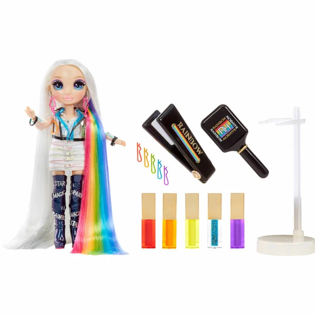 Rainbow High Dressing - Poupée Avery 27 cm + 35 accessoires dont 2
