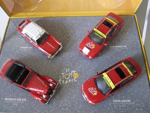 Norev 1/43 Peugeot 307 CC PMU Tour De France 2004 - Miniature Collection état Neuf Boîte