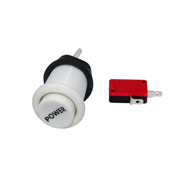 Bouton-poussoir Arcade LED Illuminé Bartop - 5 Couleurs - Modèle SP RF622 - Neuf