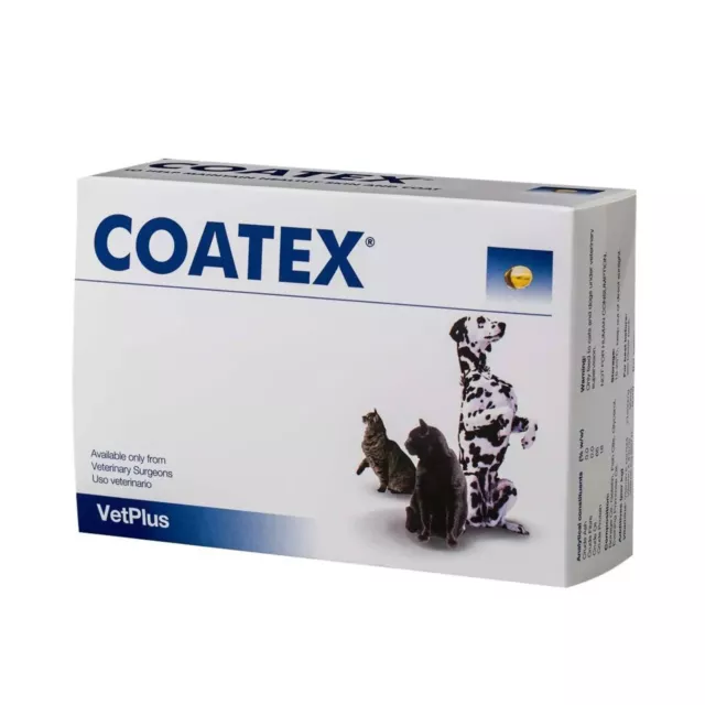 COATEX¹EFA Complément Alimentaire soutien Poil Peau acides gras chien chat 60 cc