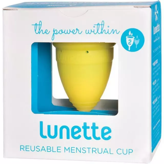 Lunette Reusable Menstrual Cup Model 2 - Yellow