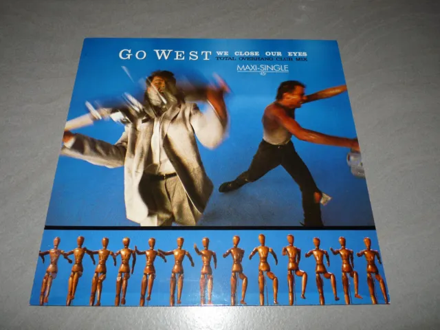 GO WEST, WE CLOSE OUR EYES " Total overhang club mix ",  1985