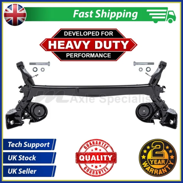 UPGRADED HEAVY DUTY Rear Axle Subframe for Ford KA 4mm thick spring pan +BOLTS
